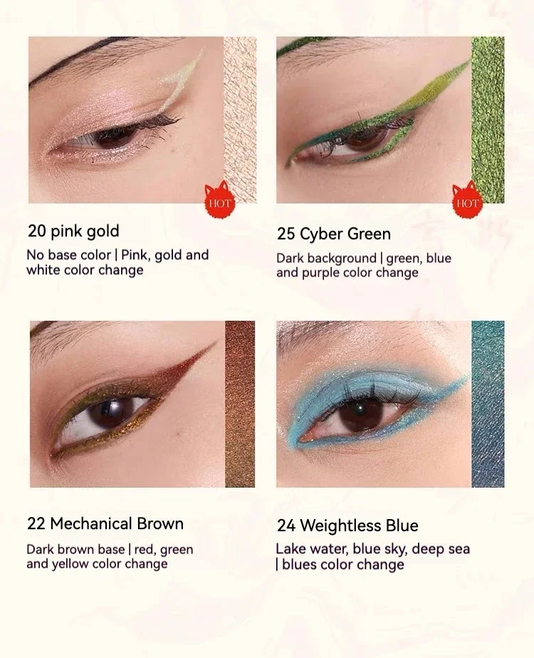 green glue pen eyeliner for costume parties