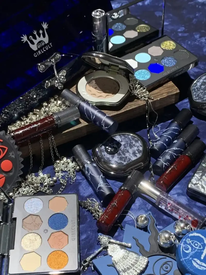 picture of girlcults shimmery makeup products